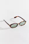 Clover Slim Oval Sunglasses | Urban Outfitters (US and RoW)