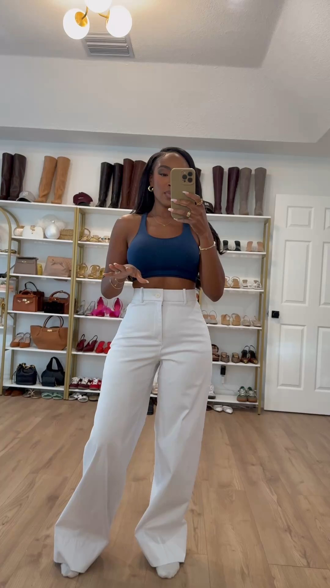 Tailored to Perfection ✨

These Spanx trousers are elite—snatched at the waist, smoothing everywhere else, and crazy comfortable! I’m wearing a size small tall, and they fit like a dream. Perfect for work, date nights, or dressing up with heels!

💬 Loving the fit? Drop a 🔥 in the comments if you need these in your wardrobe!

✨ For reference: I’m 5’4”, 140 lbs, size small & size 6!

#Spanx #TailoredStyle #MidsizeFashion #PetiteFashion #PlusSizeFashion #TallWomenFashion #BlackWoman #Workwear #DressJeans #Shoes #Sandals #DateNightOutfit #BumpFriendly #PostpartumOutfits #TrenchCoat #CountryConcertOutfit #ExplorePage #ChicAndEffortless #StyleInspo