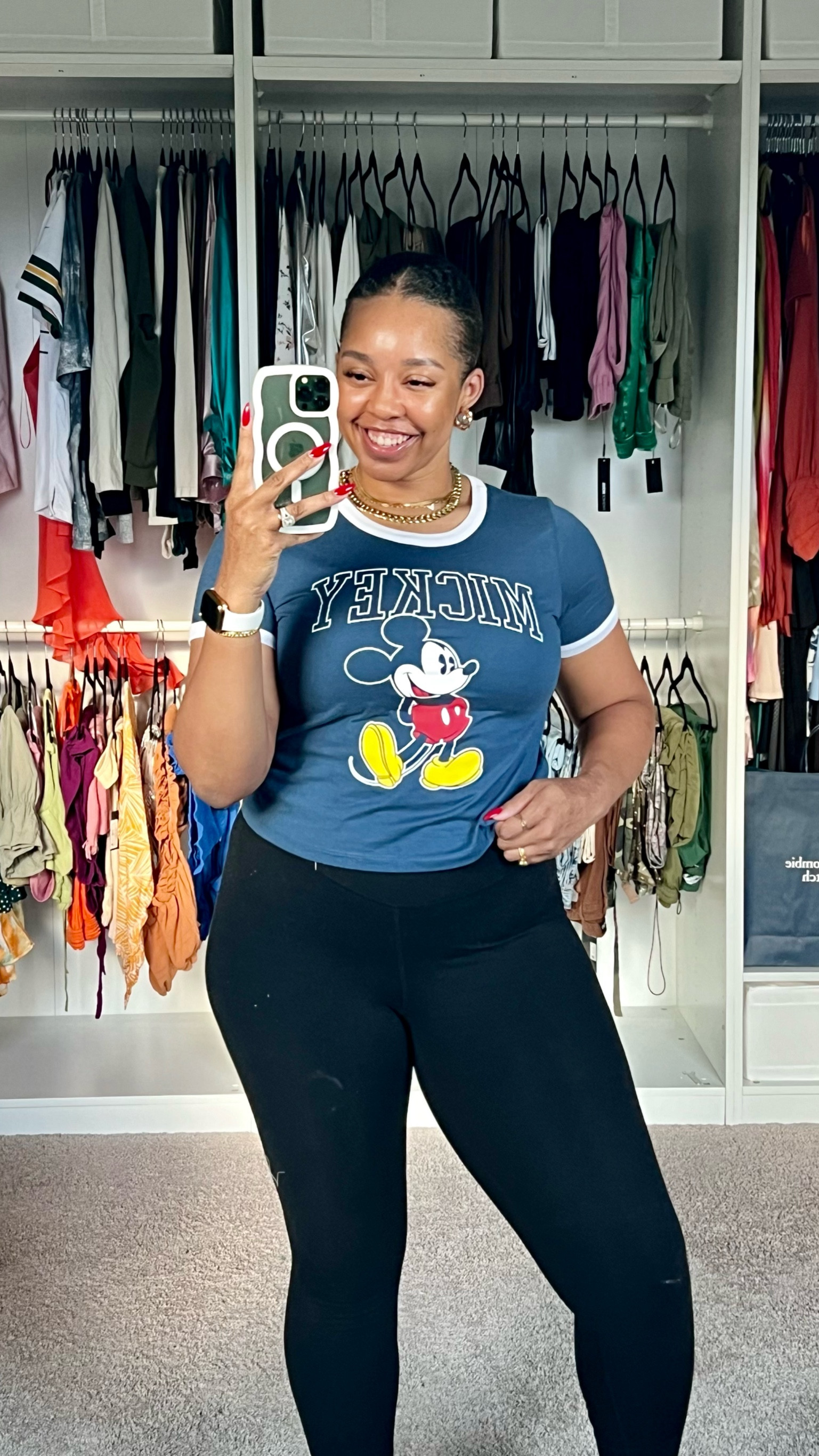 #targetstyle wearing a size Medium in the super cute cropped tee 💙

#LTKFindsUnder50 #LTKStyleTip #LTKMidsize