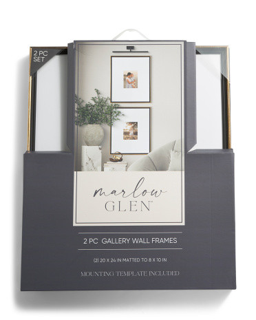 2pk 20x24 Matted To 8x10 Wall Portrait Frame Set | Mother's Day Gifts | Marshalls | Marshalls