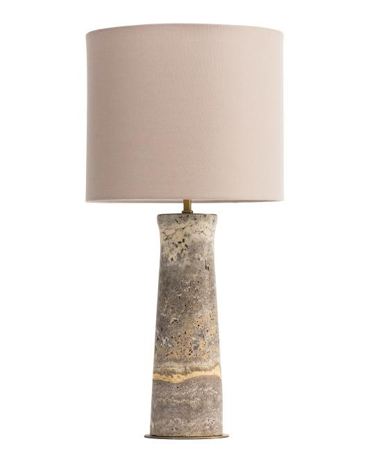 24.5in Marble Table Lamp | TJ Maxx