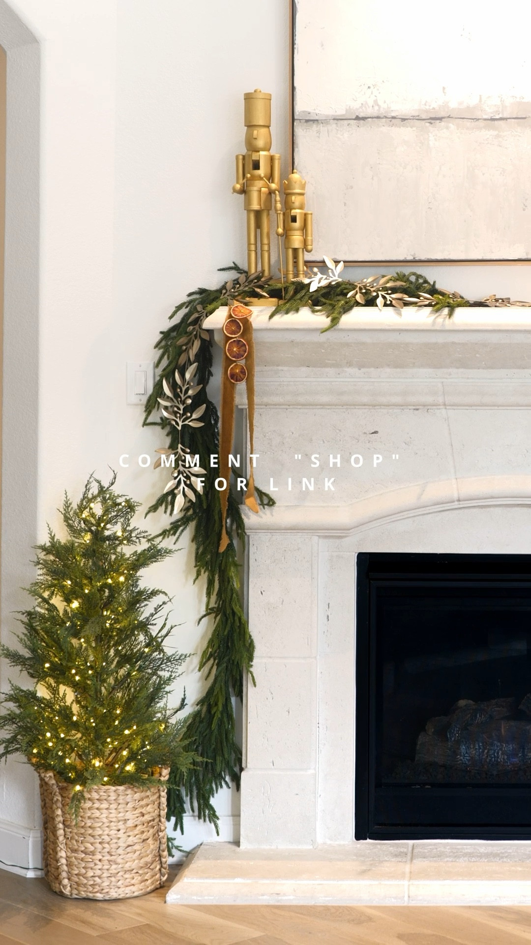 D I Y Nutcrackers | A super easy Christmas decor project to paint these nutcrackers. They look so elegant in metallic gold, especially tucked in against Christmas greenery!

It may be early but doesn’t hurt to get a few key pieces before selling out! Comment SHOP for links 🌲

Gold nutcrackers 
Christmas garland
My Texas House trees
Walmart find
Hearth and Hand
Target find


#LTKSeasonal #LTKHoliday #LTKhome