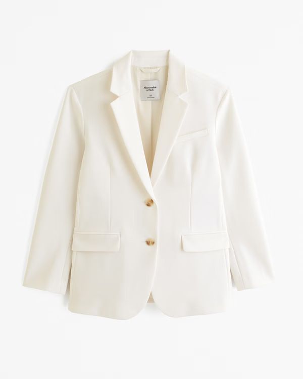 Relaxed Suiting Blazer | Abercrombie & Fitch (UK)