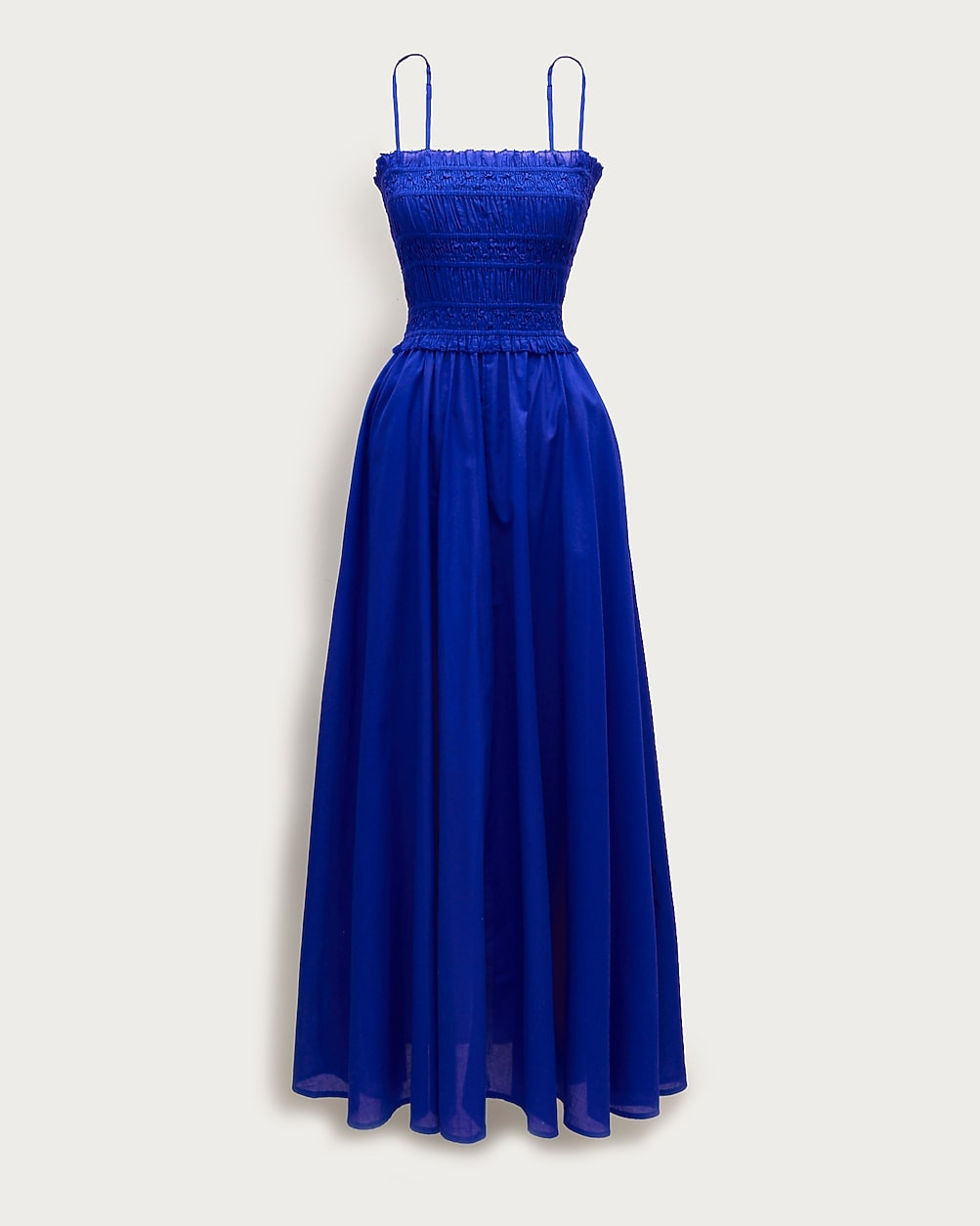 Smocked maxi dress in cotton voile | J. Crew US