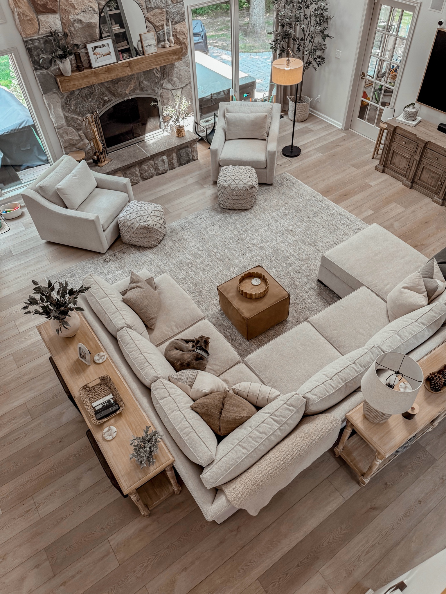 I am obsessed with my living room rug!! Such good price for the size and quality! A freaking steal! Linking all of our living room furniture & decor! ✨

Come stay awhile, Amanda Vernaci, home finds, living room
Style  

#LTKStyleTip #LTKHome #LTKSaleAlert