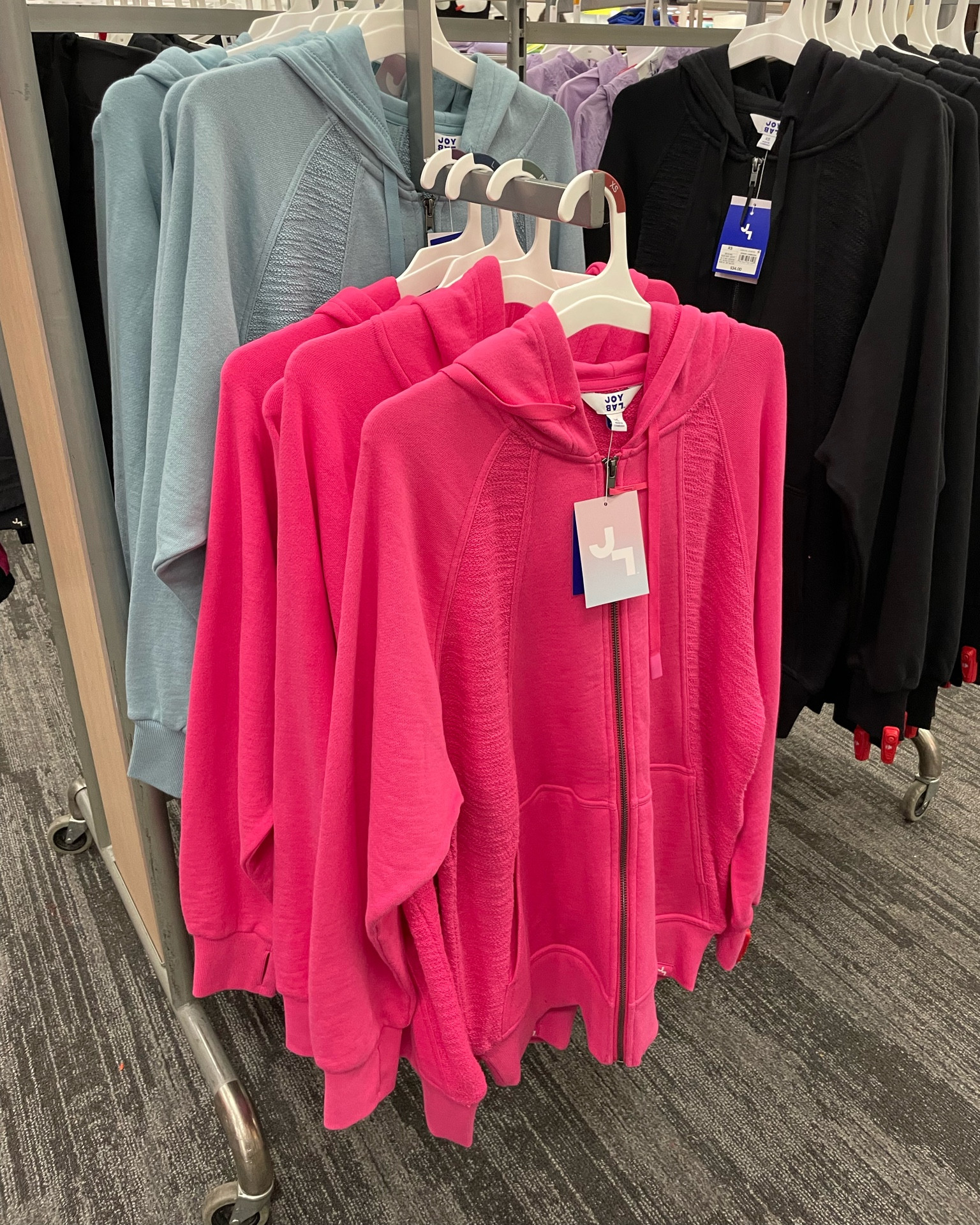 Long zip up hoodies from target! Afforable fashion - athletic wear - target style - joylab 

#LTKstyletip #LTKfindsunder50 #LTKfitness
