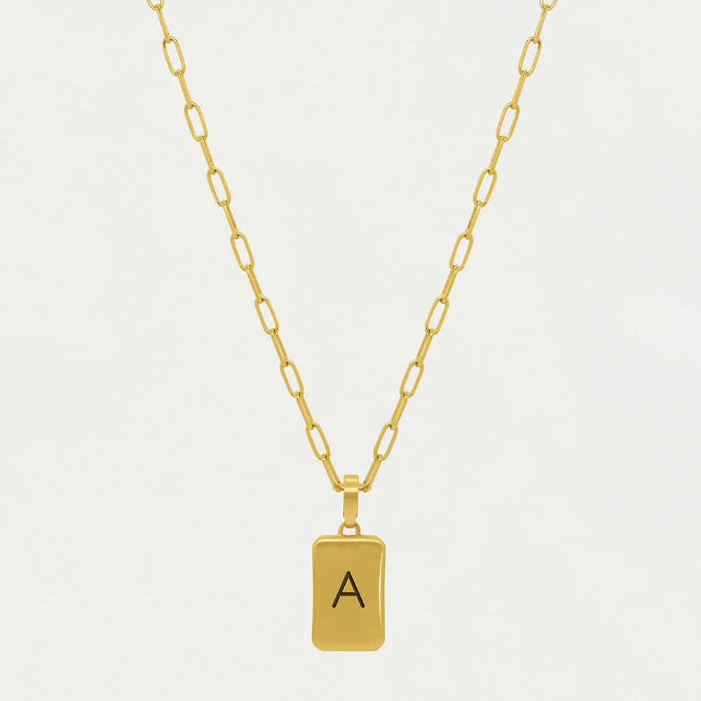 Large Initial Pendant Necklace | Dean Davidson