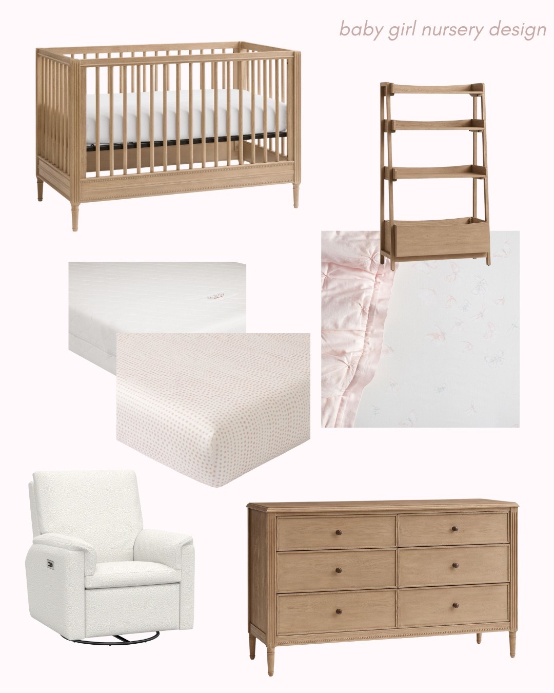 Baby girl soft nursery design! #PBkids 

#LTKKids #LTKStyleTip #LTKHome