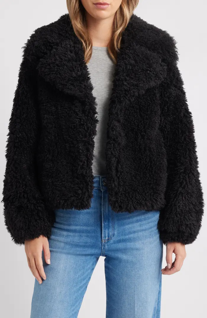 Short Faux Fur Jacket | Nordstrom