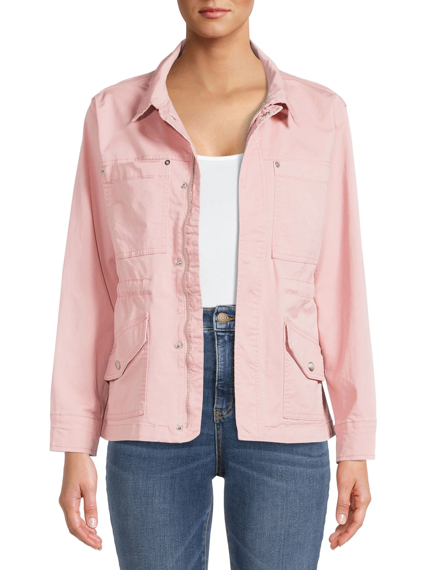 Time and Tru Women's Field Jacket | Walmart (US)