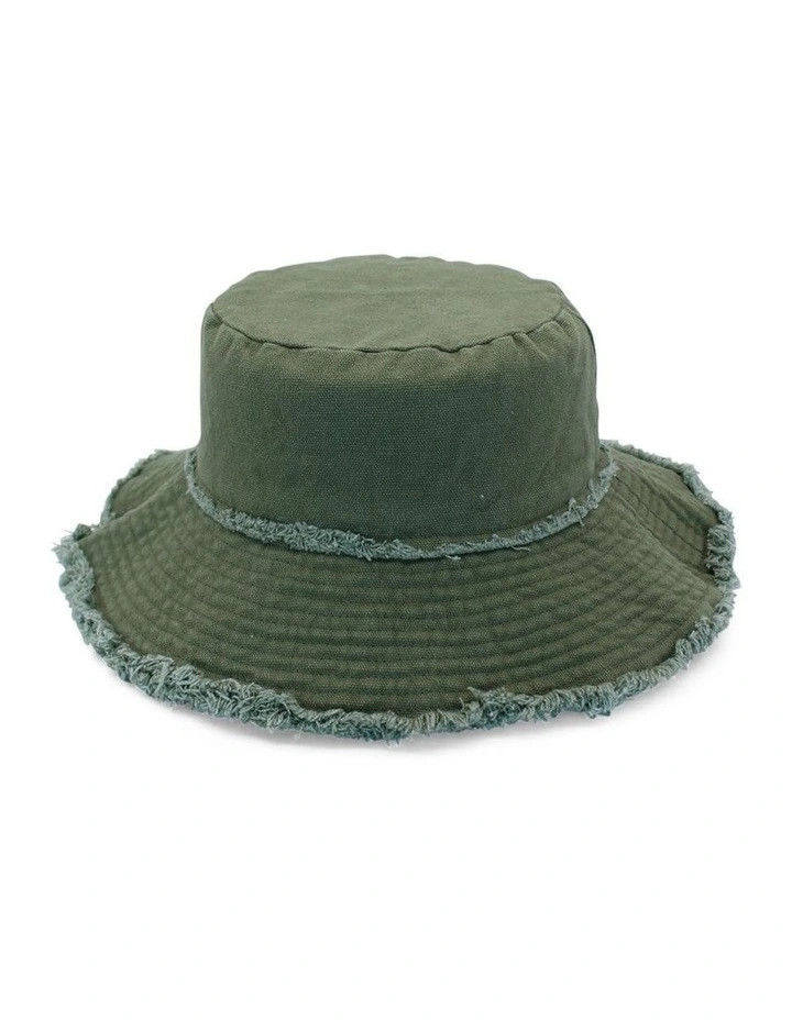 Jesse Bucket Hat in Khaki | Myer