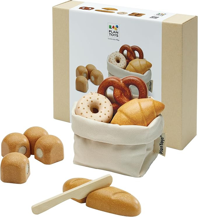 PlanToys Bread Set (3628) | Amazon (US)