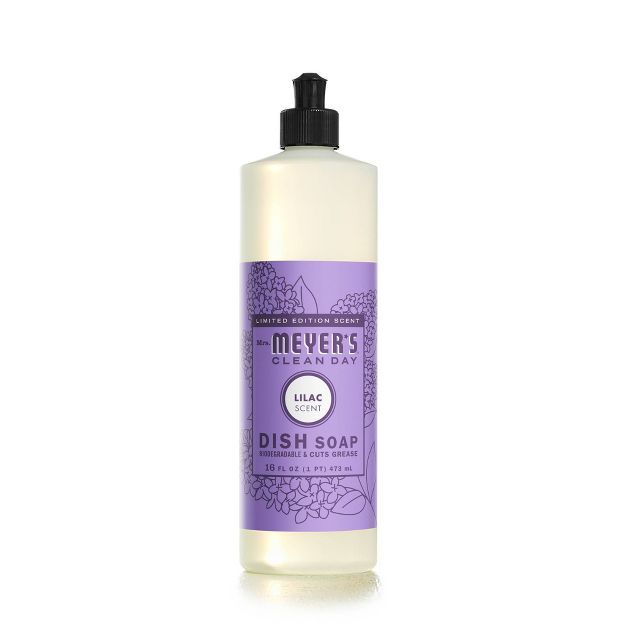 Mrs. Meyer's Clean Day Dish Soap - Lilac - 16 fl oz | Target