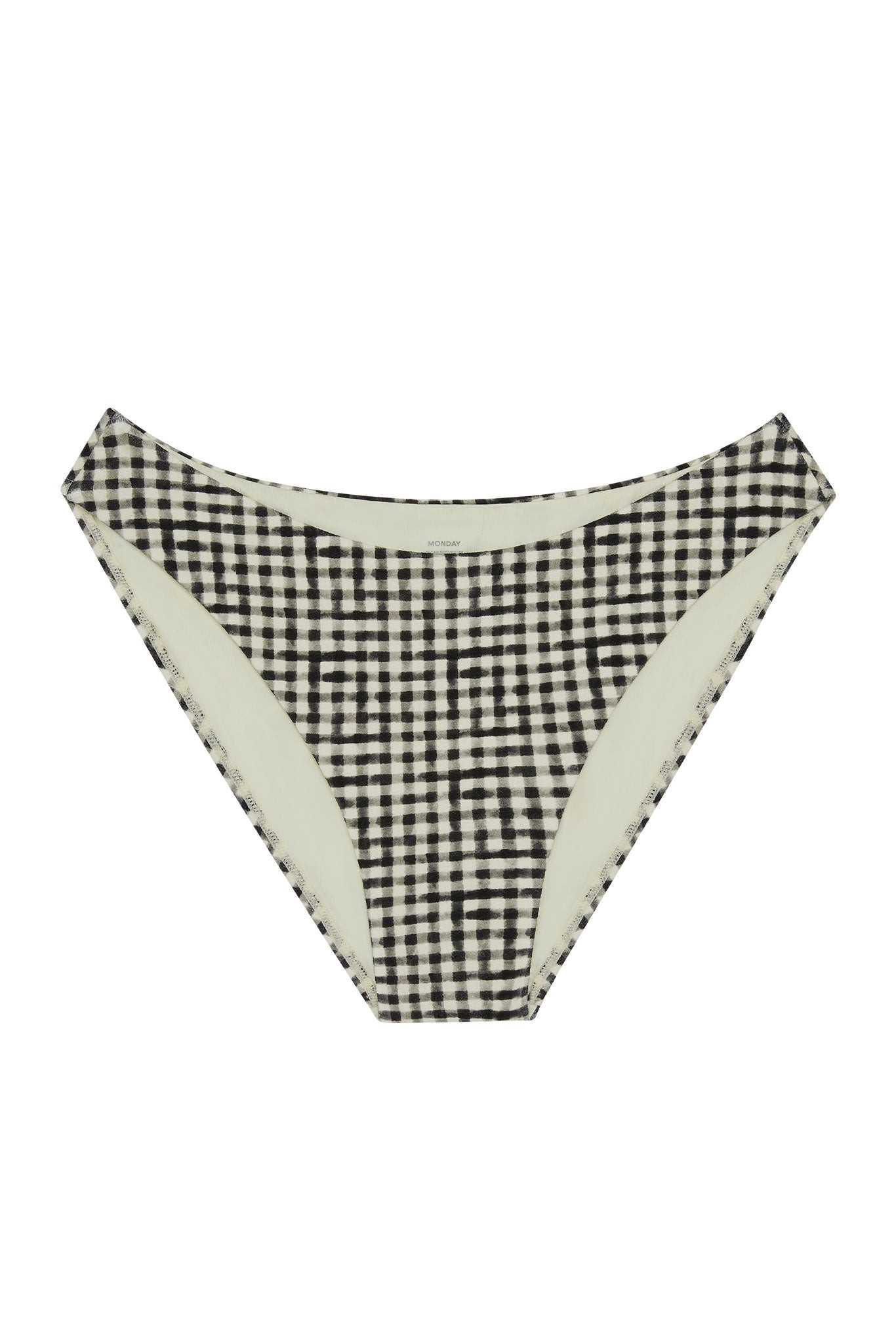 Seychelles Bottom - Black Gingham | Monday Swimwear