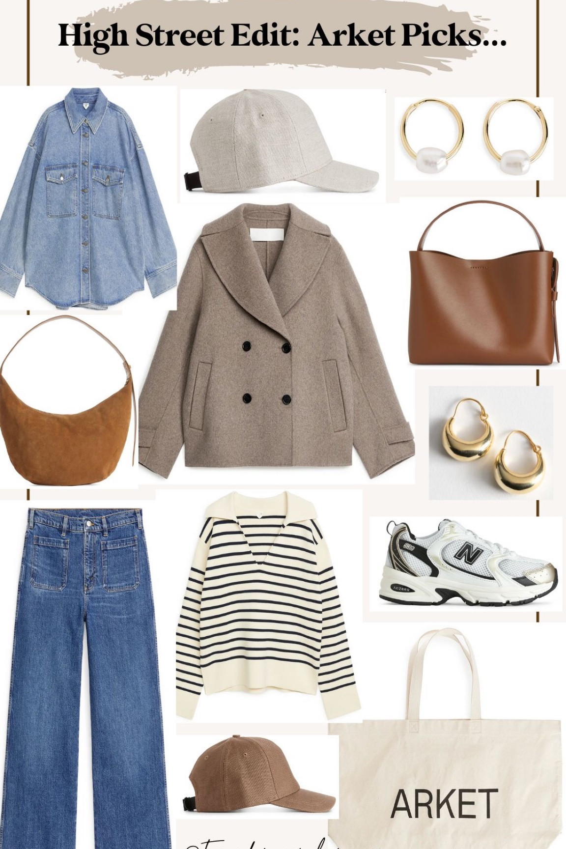 High street edit: new in Arket 🤍 #Arket #NewIn 

#LTKstyletip #LTKunder100 #LTKunder50