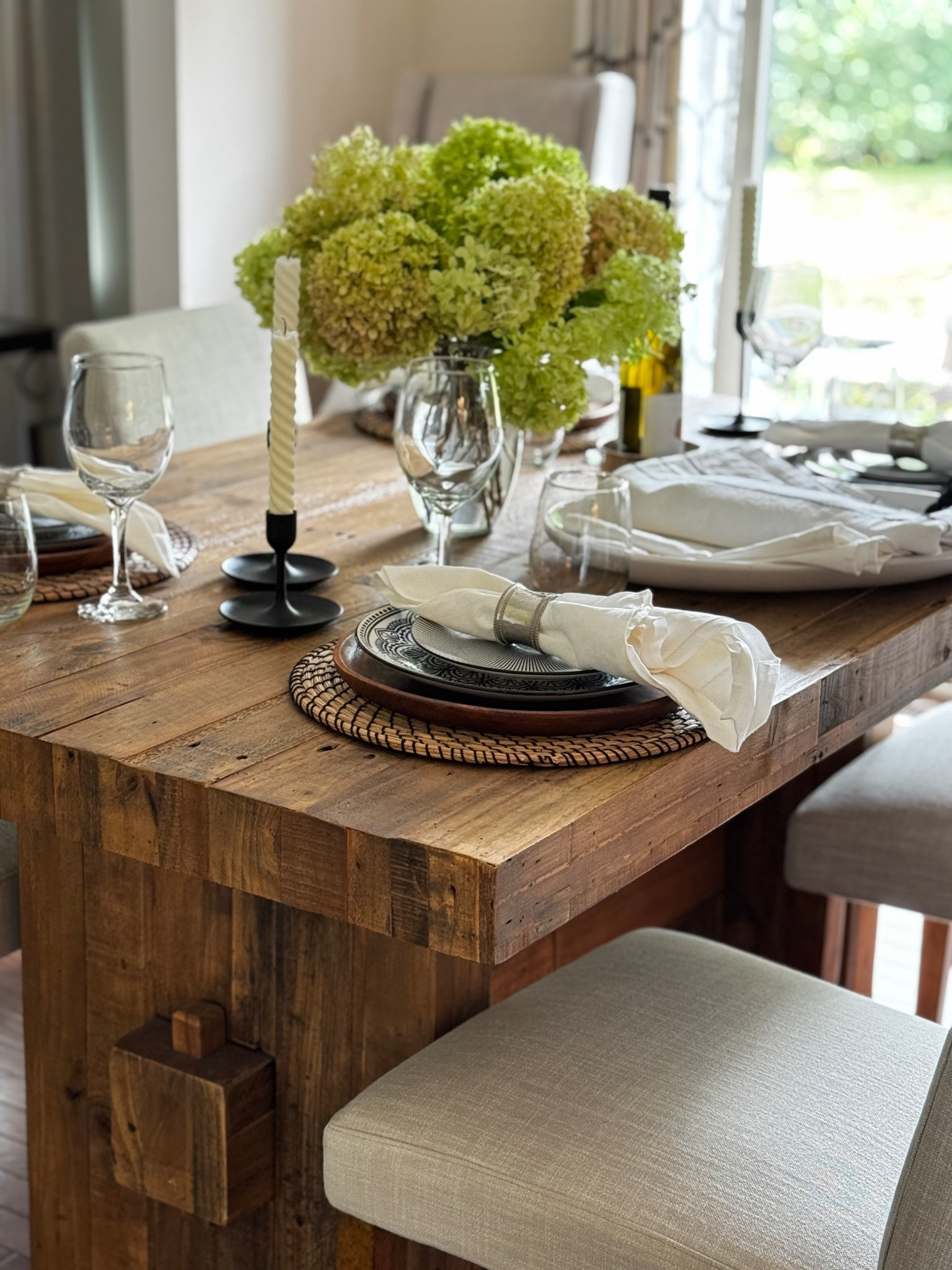 My Emerson Dining Table from West Elm is finally on sale. 

It’s one of my favorite pieces in my home—beautiful, durable, and the perfect foundation for effortless styling all year long.

If you had your eye on it, now is the moment! 
#diningtable #breakfastnooktable #reclaimedwoodtable #wooddiningtable #moderndiningtable

#LTKSaleAlert #LTKHoliday