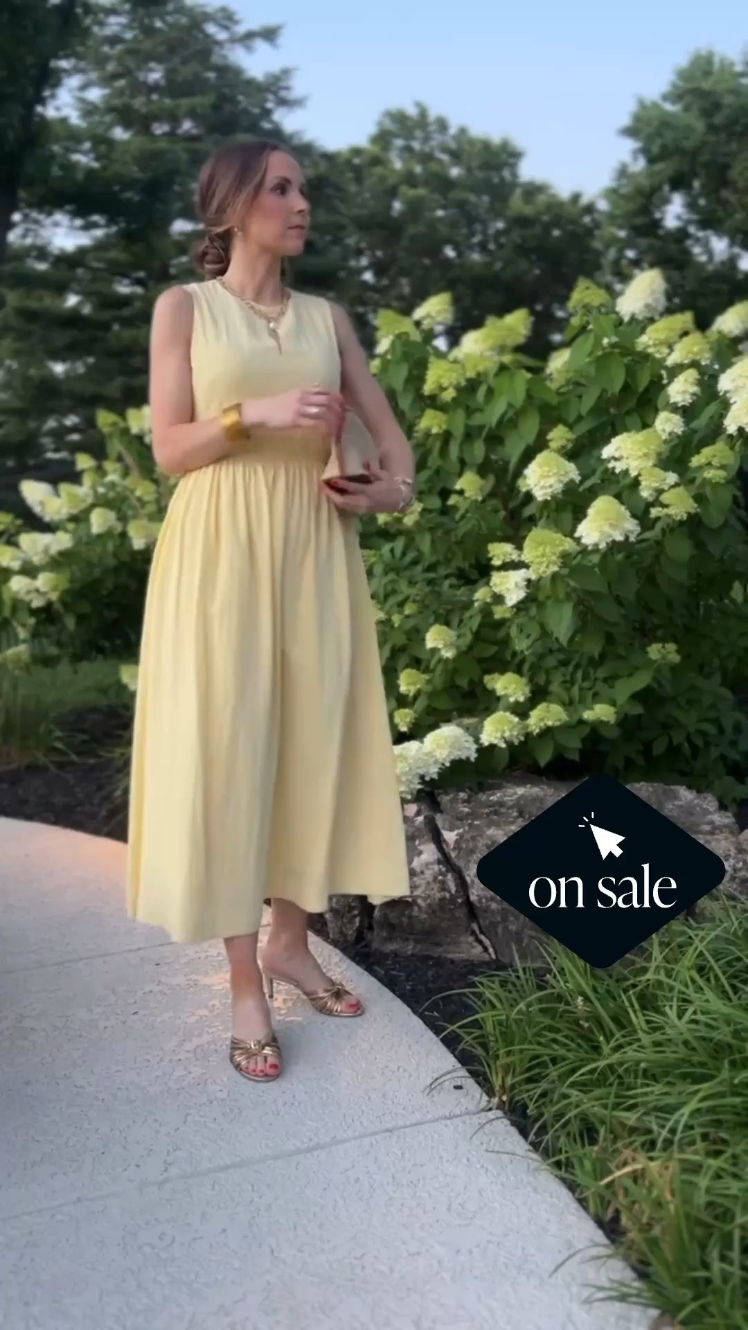 @nordstrom yellow dress is on sale! Under $70! 

Get your true size!

#LTKgrwm #LTKootd