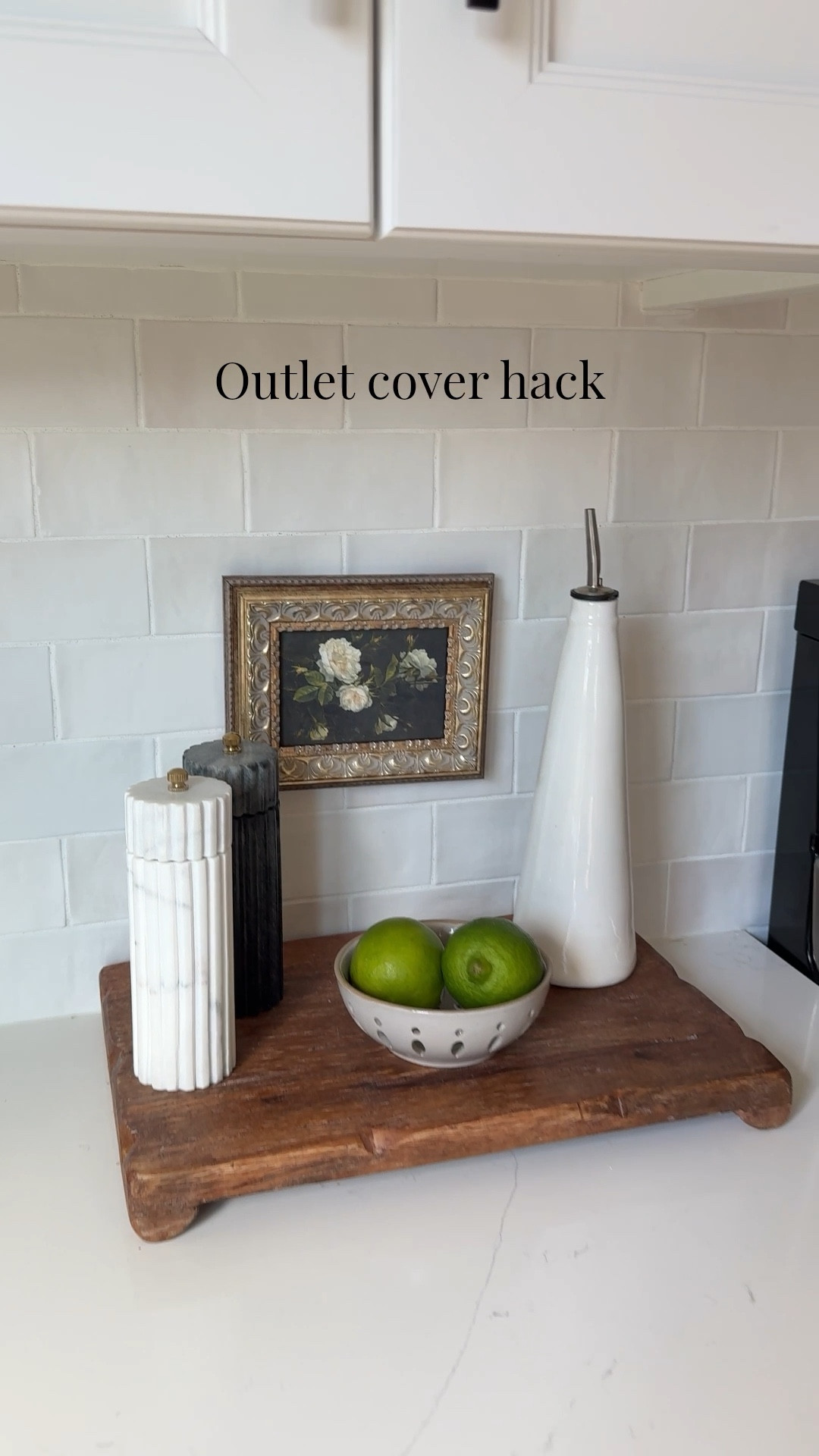 Outlet cover hack. Command strips, kitchen decor, McGee and co 

#LTKHome #LTKmomlife #LTKSeasonal