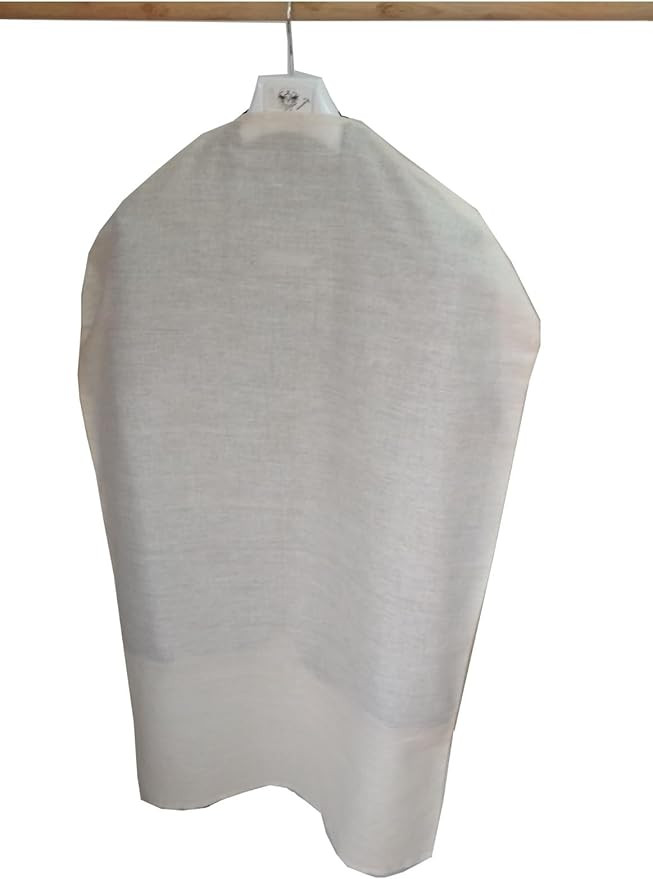 Jidbury 100% Natural Cotton Suit Cover Dress Cover | Unbleached Eco-Friendly, Biodegradable, Wash... | Amazon (UK)