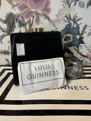 Lulu Guinness Women’s Black Leather Bag | (box 80) | eBay UK