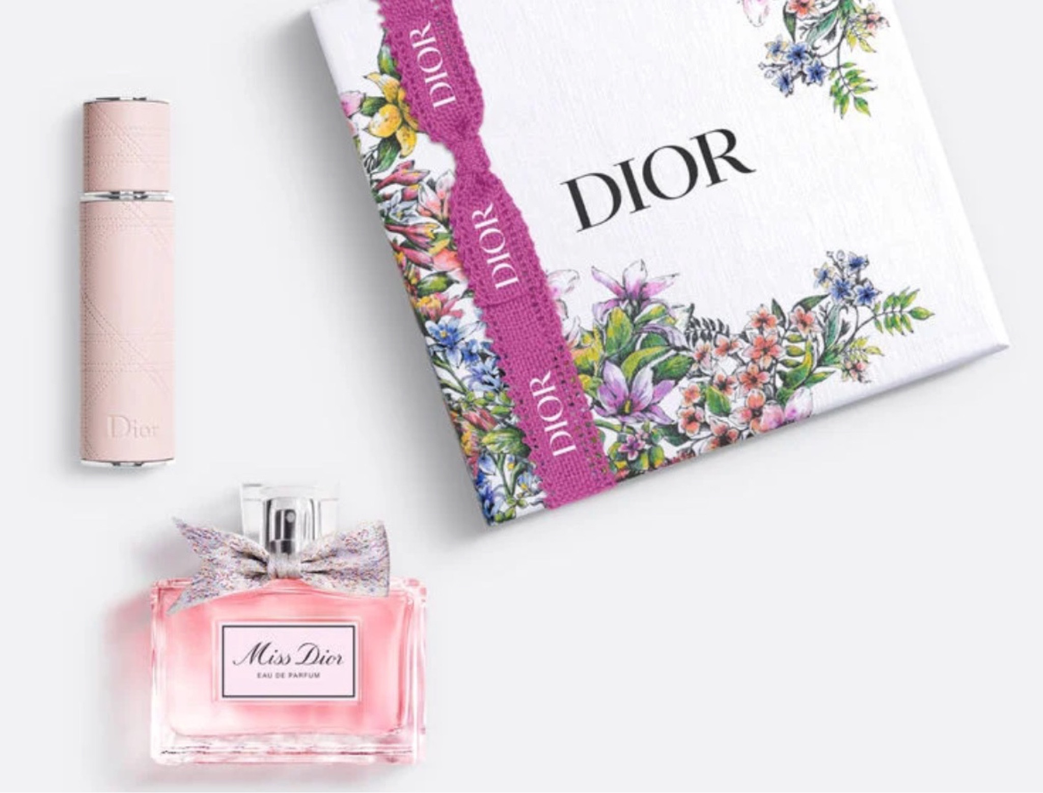 Dior valentines gifts. Dior has a beautiful gift set with a refillable travel stray. #diorbeauty #diorgifts #missdior #diorvalentinesday #diormothersday 

#LTKGiftGuide #LTKbeauty #LTKFind