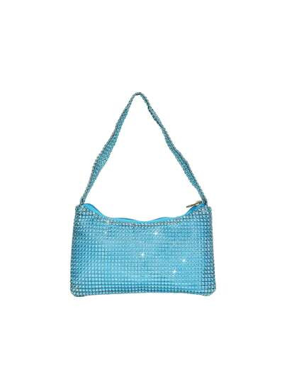 Womens Sparkly Rhinestone Evening Bag Sequin Glitter Clutch Evening Handbag Shoulder Bags Purse For Wedding Party Prom - Size one-size | SHEIN