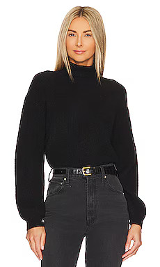 L'Academie Cashew Pullover in Black from Revolve.com | Revolve Clothing (Global)