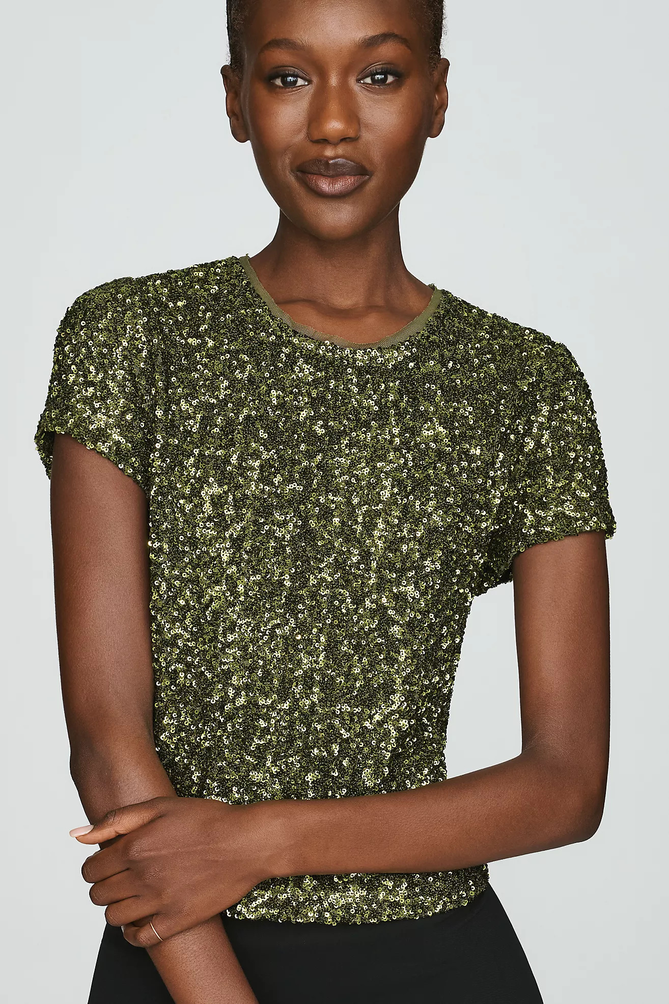 Sequin Tee | Anthropologie (US)