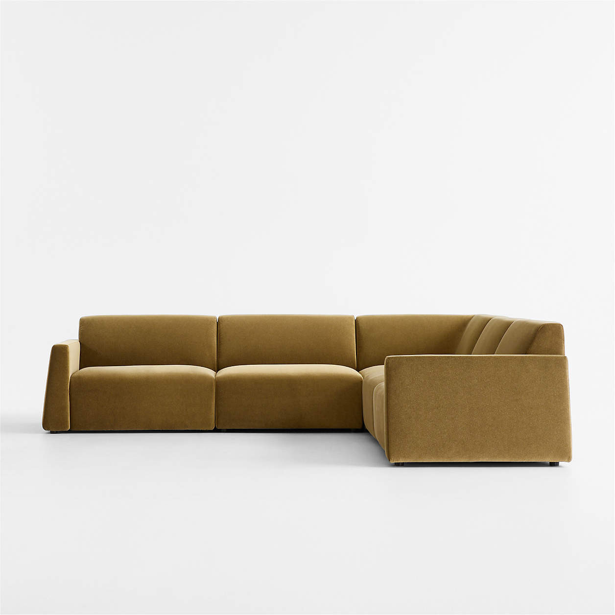 Eero Modular 5-Piece L-Shaped Sectional Sofa by Jeremiah Brent | Crate & Barrel | Crate & Barrel