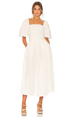 Free People Ain't She A Beaut Midi in Ivory from Revolve.com | Revolve Clothing (Global)