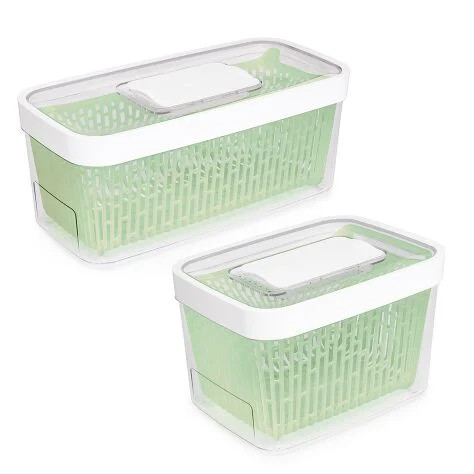 GreenSaver Produce Keeper (4.3 Qt) & GreenSaver Produce Keeper (5.0 Qt) Bundle | OXO