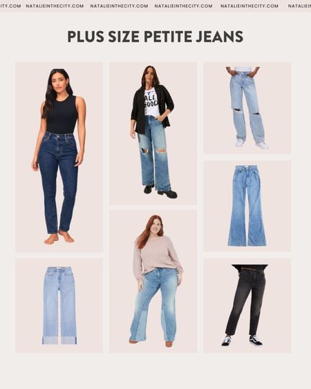 Plus size petite jeans I am loving  

#LTKstyletip #LTKfindsunder100 #LTKplussize