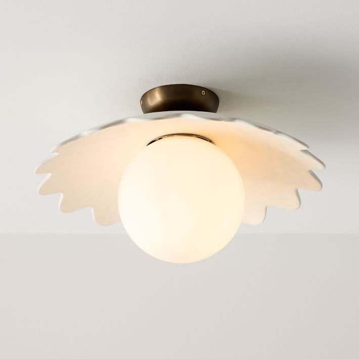 Sarah Sherman Samuel Organic Shapes Flushmount (18") | West Elm (US)