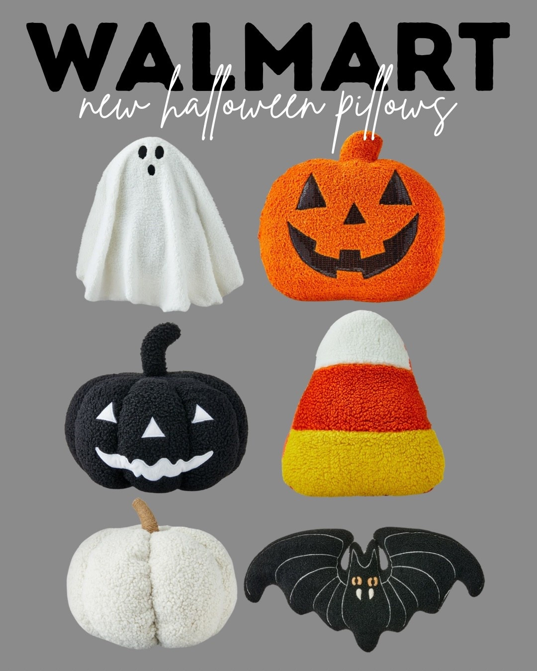 New! Halloween boucle pillows from Walmart! More linked below 🎃👻



#walmart #walmartfashion #walmartstyle #walmartfinds #newarrivals #fall #fallfashion #fallstyle #fallfinds #fallarrivals #fallclothing #fallclothes #falloutfits #outfitidea #outfitinspo #optd #timeandtru #noboundaries #maddennyc #newatwalmart #falloutfits #fallinspo #falldecor #pumpkins #halloween #halloweendecor #spooky #spookyseason #seasonaldecor #walmarthalloween

#LTKFindsUnder100 #LTKSeasonal #LTKHome