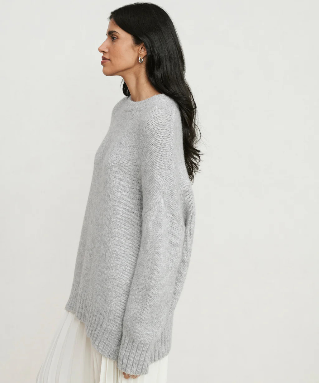 Alpaca Cocoon Crewneck | Jenni Kayne