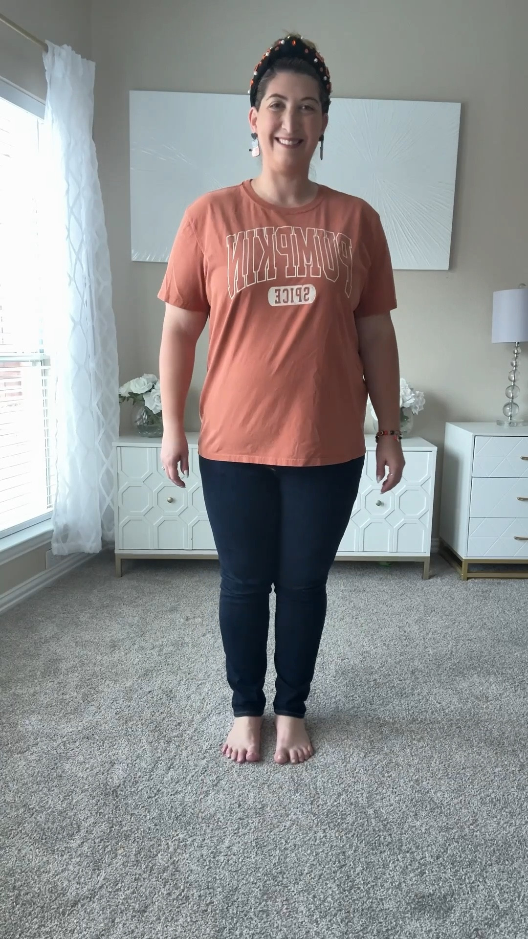 Last-Minute Halloween + Fall Tees Under $10 | Sam’s Club Finds 🎃👻

These Sam’s Club Halloween + Harvest tees are perfect last-minute finds, both under $10 and arrive before Halloween!
Cozy graphic tees you can wear all fall:
🖤 Ghost + Pumpkin + Bow Tee
🧡 Pumpkin Spice Season Tee

✨ Soft cotton jersey
✨ Relaxed fit + vintage wash
✨ Affordable + wearable beyond spooky season

sams club halloween shirt, halloween graphic tee, pumpkin spice shirt, fall fashion find, affordable halloween outfit, under 10 finds, viral sams club find, last minute halloween outfit, spooky season outfit, cozy fall shirt

#LTKFindsUnder50 #LTKStyleTip #LTKHalloween