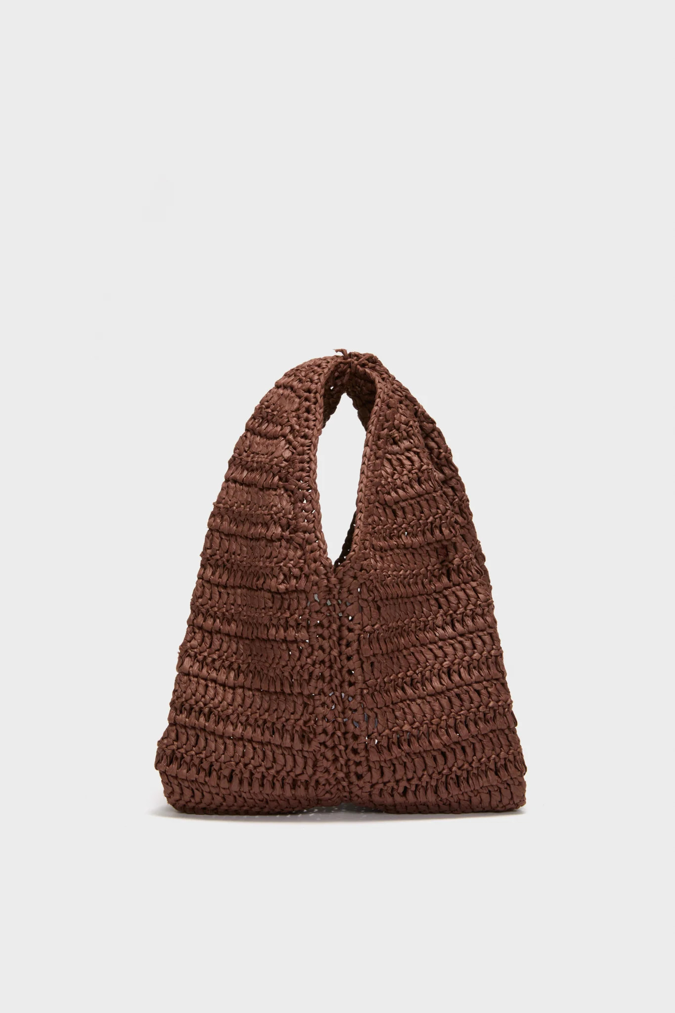 Chocolate Simone Raffia Bag | Tuckernuck (US)