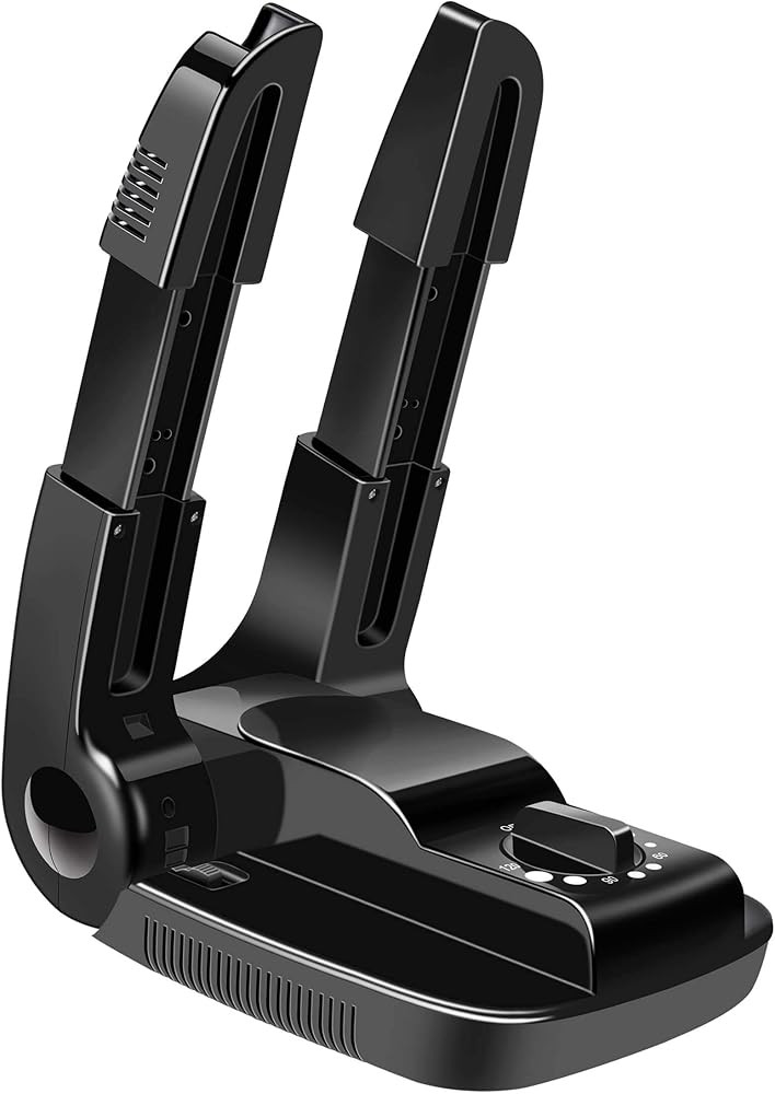 Portable Electric Shoes Boots Dryer and Warmer with Folding and Drying Adjustable Rack | Amazon (US)