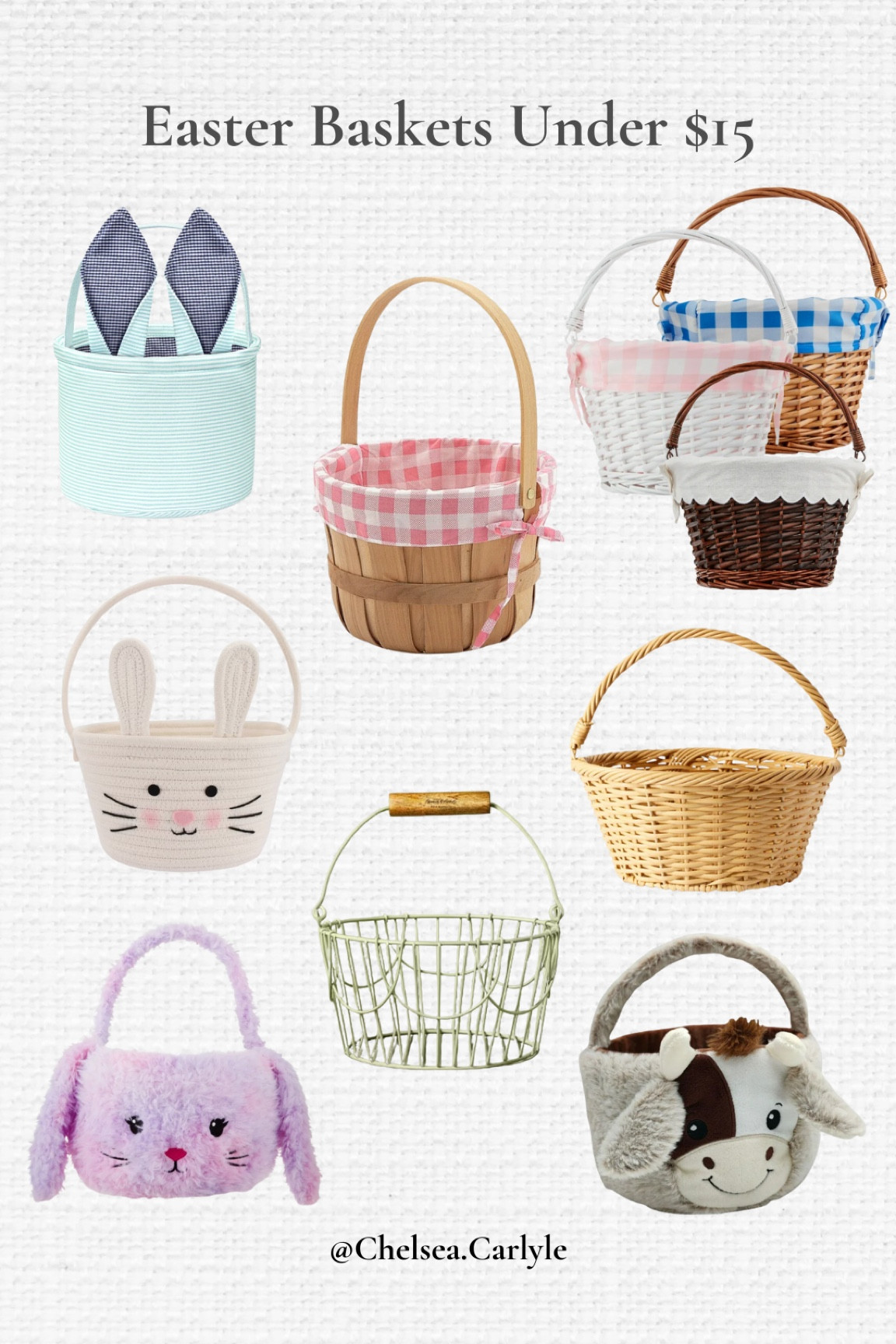 Easter is right around the corner - grab one one of these Walmart Easter baskets for under $15 (as low as $7!)

| Walmart | Walmart finds | kids | Easter | Easter basket | Easter basket ideas |

#easter #easterbasket 


#LTKFindsUnder50 #LTKFamily #LTKKids