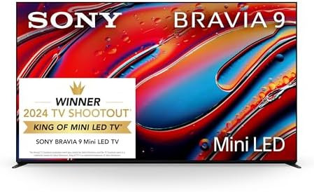 Sony 65 Inch Mini LED QLED 4K Ultra HD TV BRAVIA 9 Smart Google TV with Dolby Vision HDR and Excl... | Amazon (US)