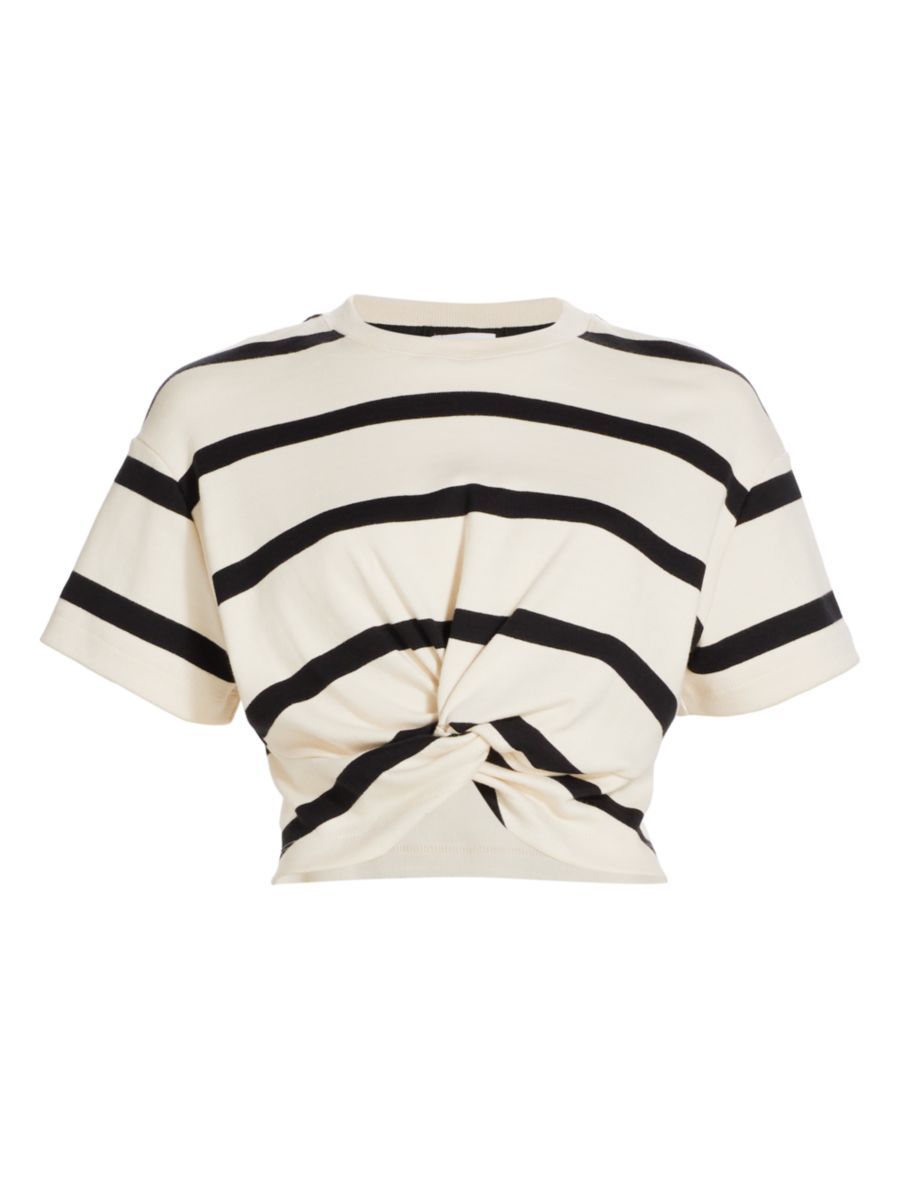 Zola Striped Knotted T-Shirt | Saks Fifth Avenue