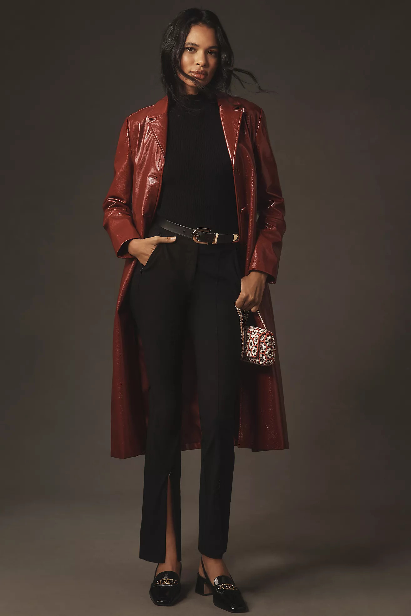 Maeve Zip-to-Flare Slim Leggings | Anthropologie (US)