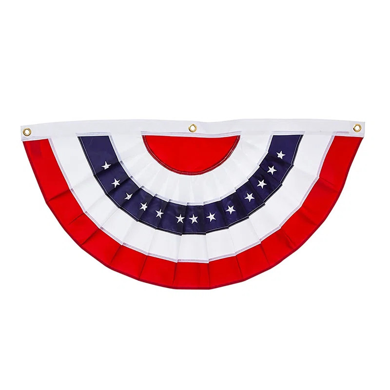 Vertical 2-Sided Nylon 27 x 58 in. Bunting | Wayfair North America