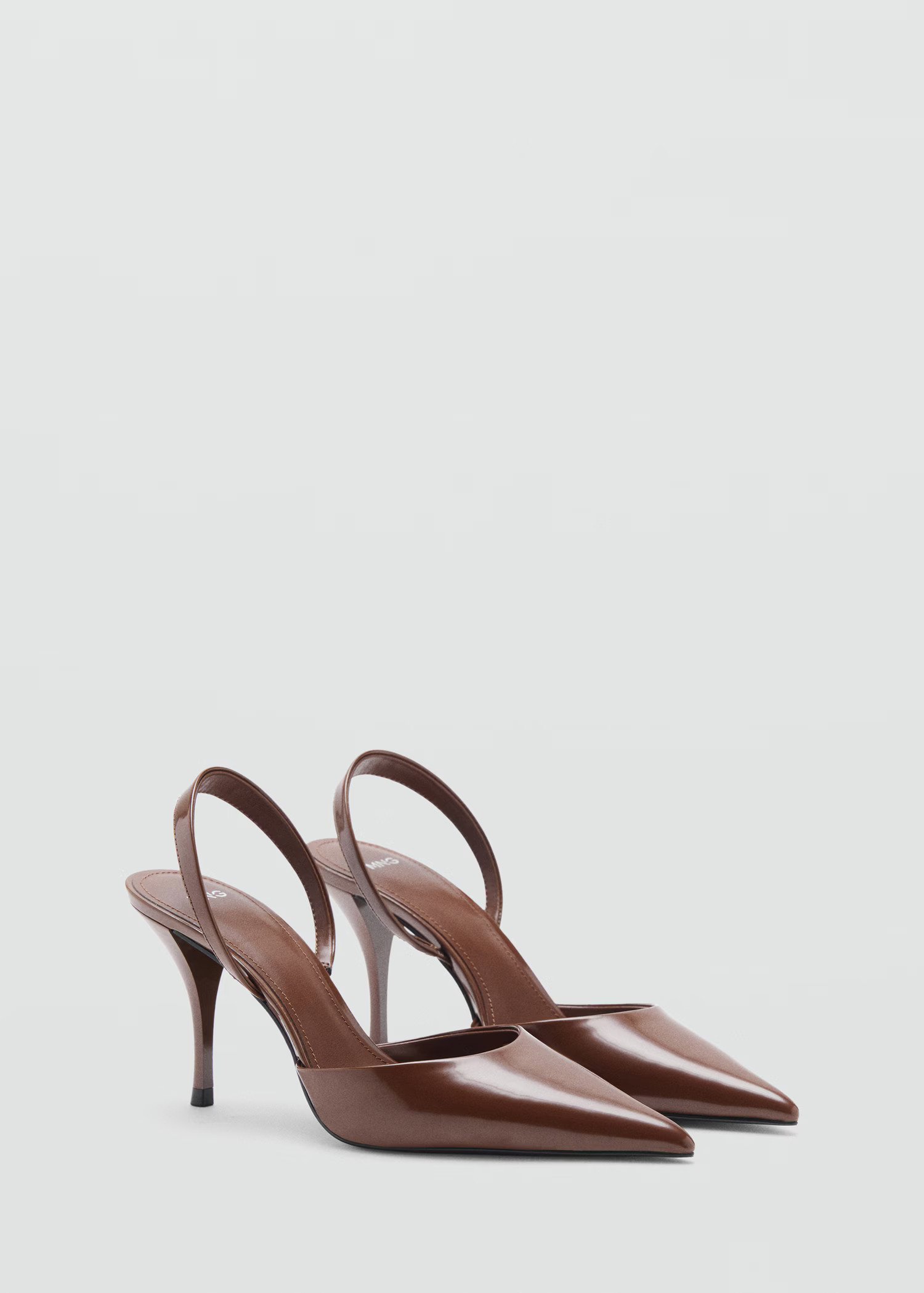 Patent leather pointed-toe court shoes - Women | MANGO United Kingdom | MANGO (UK)