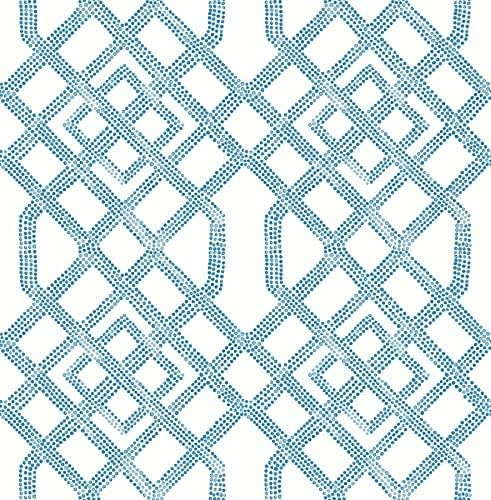 Blue Tanner Peel & Stick Wallpaper | Amazon (US)