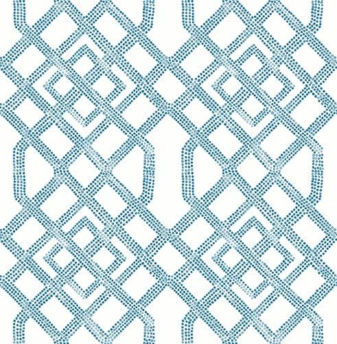 Blue Tanner Peel & Stick Wallpaper | Amazon (US)