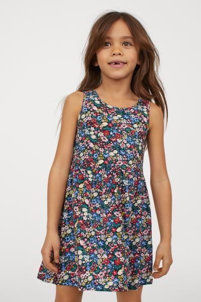 Patterned Jersey Dress | H&M (US + CA)