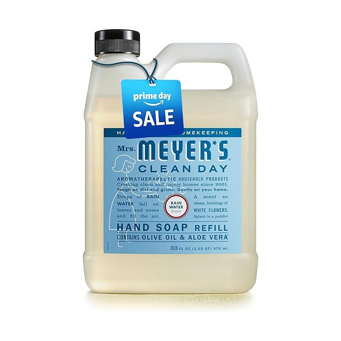 MRS. MEYER'S CLEAN DAY Liquid Hand Soap Refill, Rainwater, 33 OZ | Amazon (US)