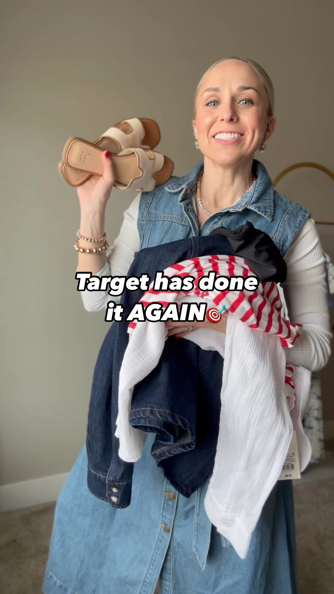 New Target finds and they are GOOD! True to size in everything. 

The swimsuit was too cheeky for me but you may love it! It’s super cute. 

Both jeans shown are not Target, but true to size.

#LTKMostLoved #LTKWatchNow #LTKFindsUnder50