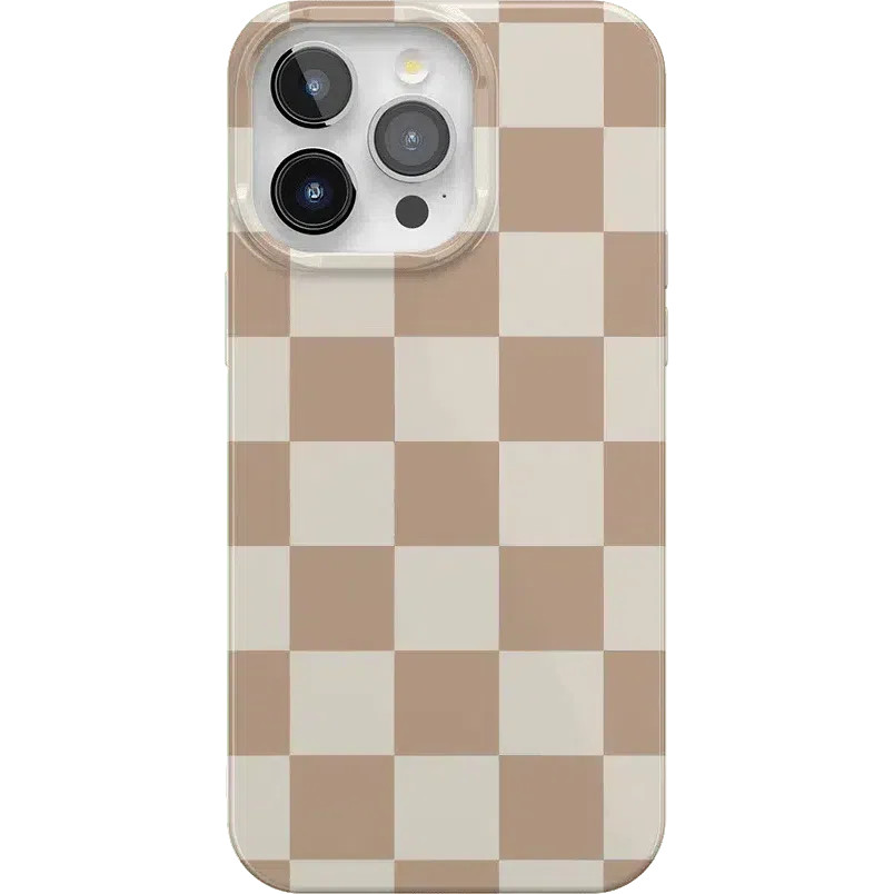Fit Check | Neutral Checkerboard  Case | CASELY